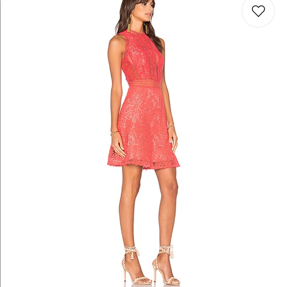 ⭐️⭐️POSHER PICK- Rebecca Taylor Arella Lace Dress in Ladybug⭐️⭐️ - Picture 3 of 6